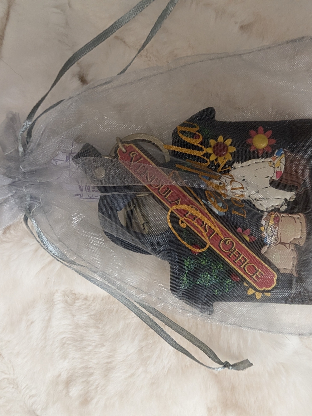 Vendula Post Office Navy and Black Top-Handle Bag with Matching Wallet & Keyring - Picture 10 of 14